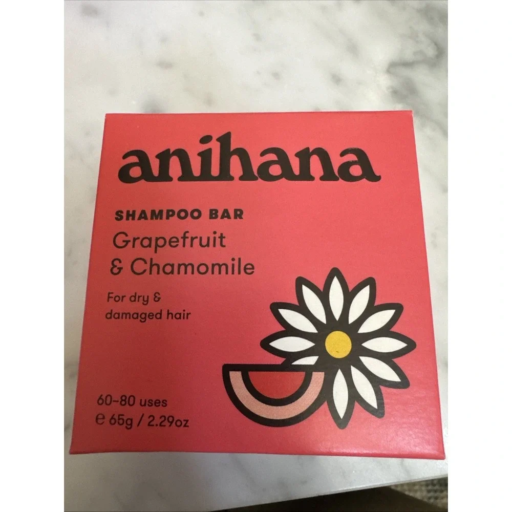 Anihana Conditioner Bar Grapefruit & Lime -dry, damaged & coloured hair-1 Bar